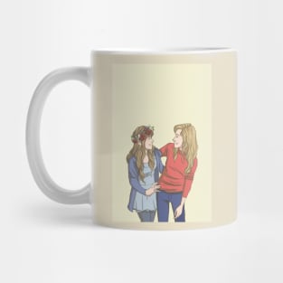 Flower crown friends Mug